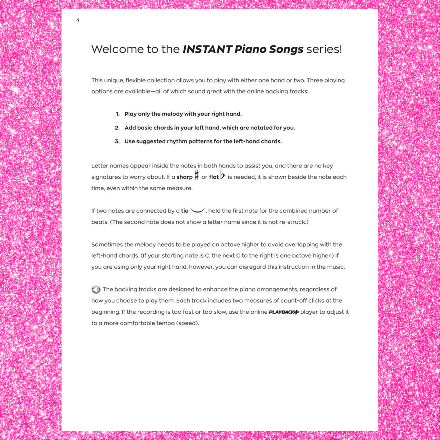 Chart Hits Instant Piano Songs - 2025 Hit Songs Book/Audio NEW (Preorder)