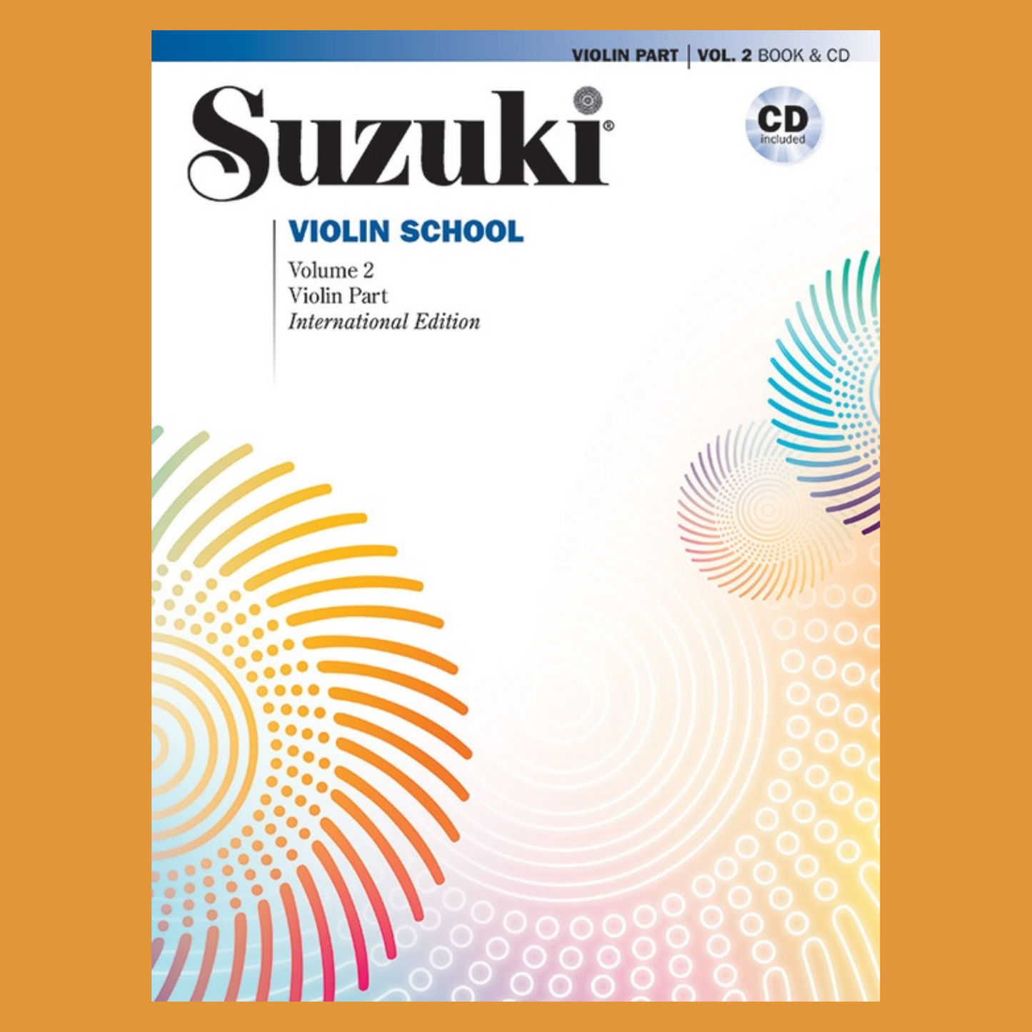 Suzuki Violin School Volume 2 - Violin Part Book and Cd