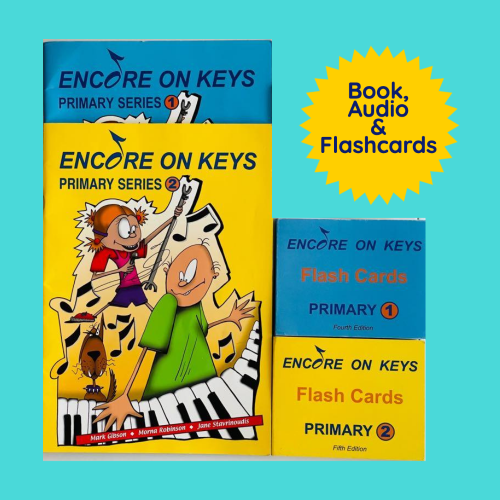Encore On Keys - Primary Series Level 1 with Book/Ola/Flash Cards