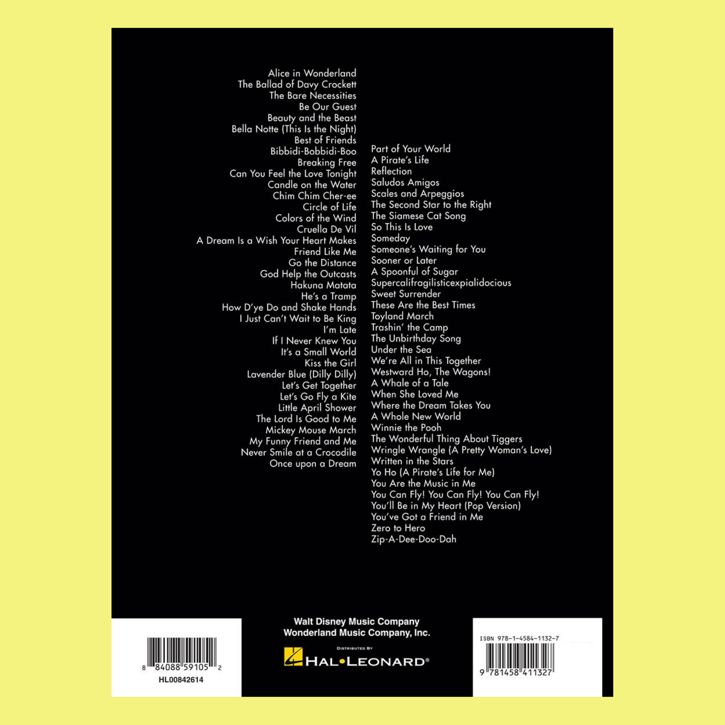 Big Book Of Disney Songs Cello