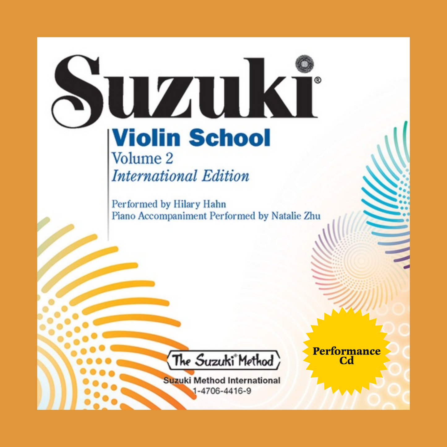 Suzuki Violin School - Volume 2 Performance/ Accompaniment Cd