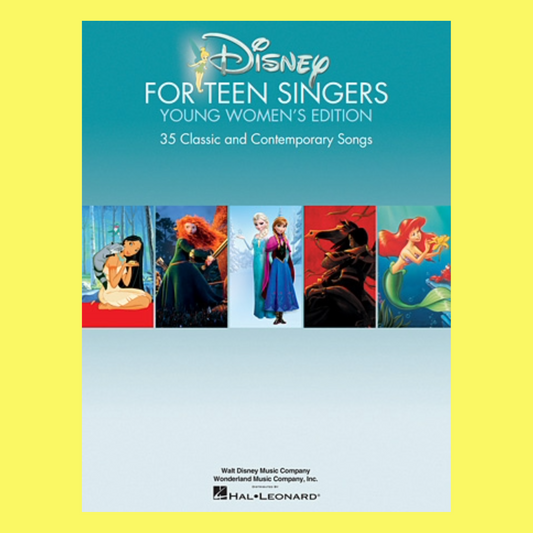 Disney For Teen Singers - Young Women's Edition Book