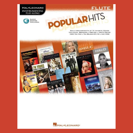 Instrumental Play-Along: Popular Hits - Flute (Book/Online Audio)
