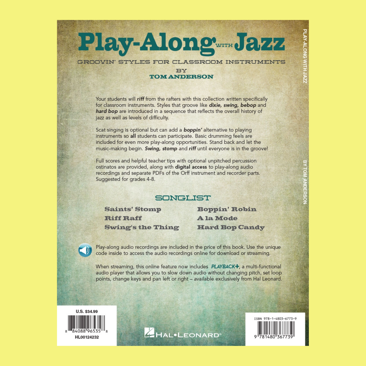 Playalong With Jazz Classroom Instruments Bk/Ola