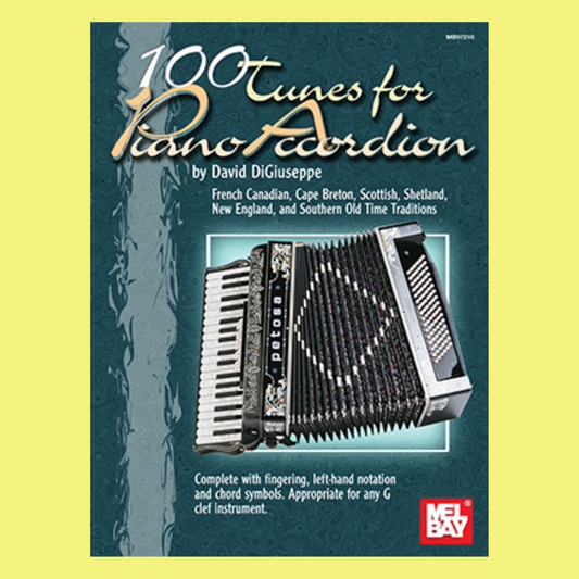 100 Tunes For Piano Accordion Book