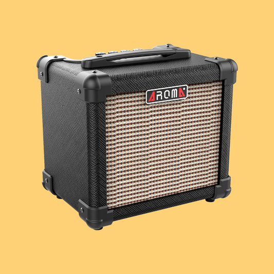 Aroma AG10BK Portable Electric Guitar Amplifier - Black