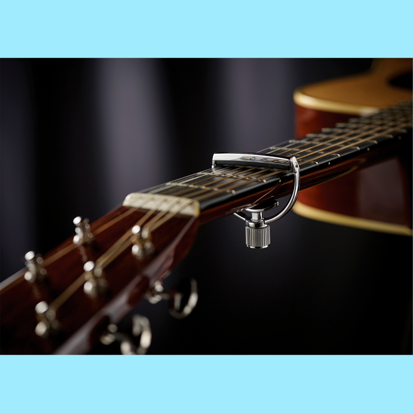 G7th Heritage Wide Silver Guitar Capo - Style 1
