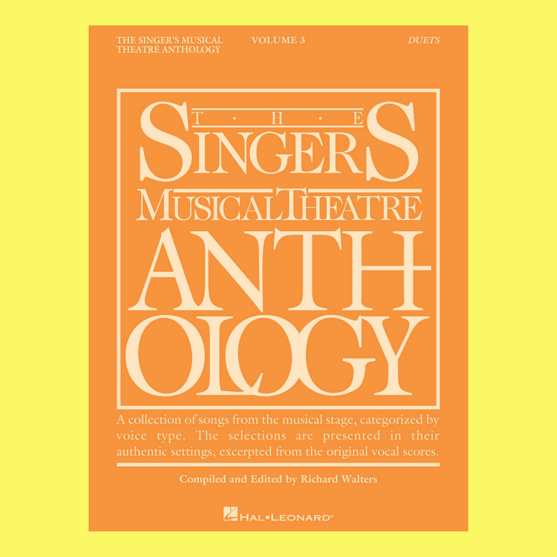 Singers Musical Theatre Anthology Volume 3 - Duets Book