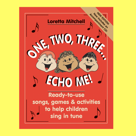 One Two Three Echo Me - Helping Children Sing in Tune Classroom Book/CD