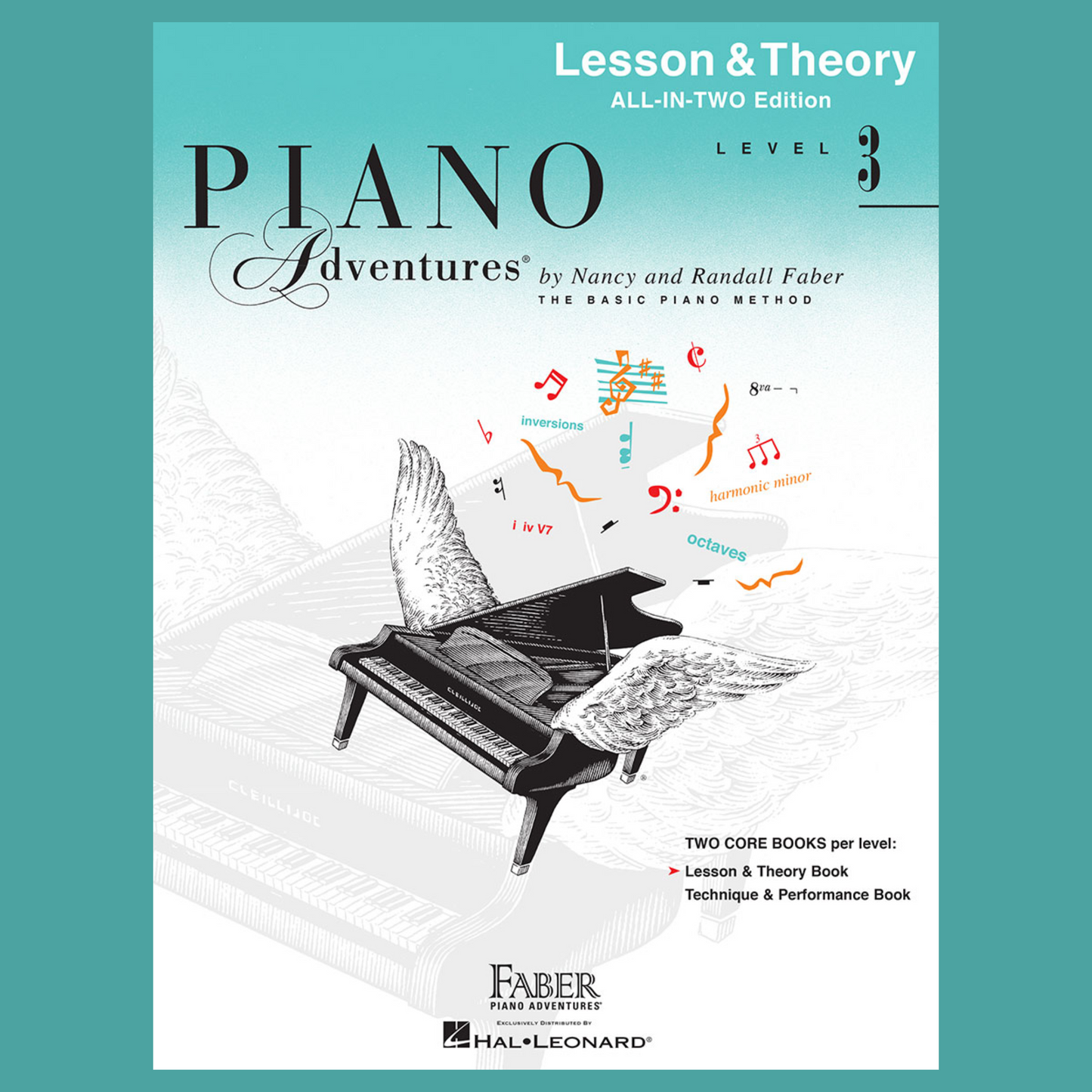 Piano Adventures: All In Two -Level 3 Lesson & Theory Book Keyboard