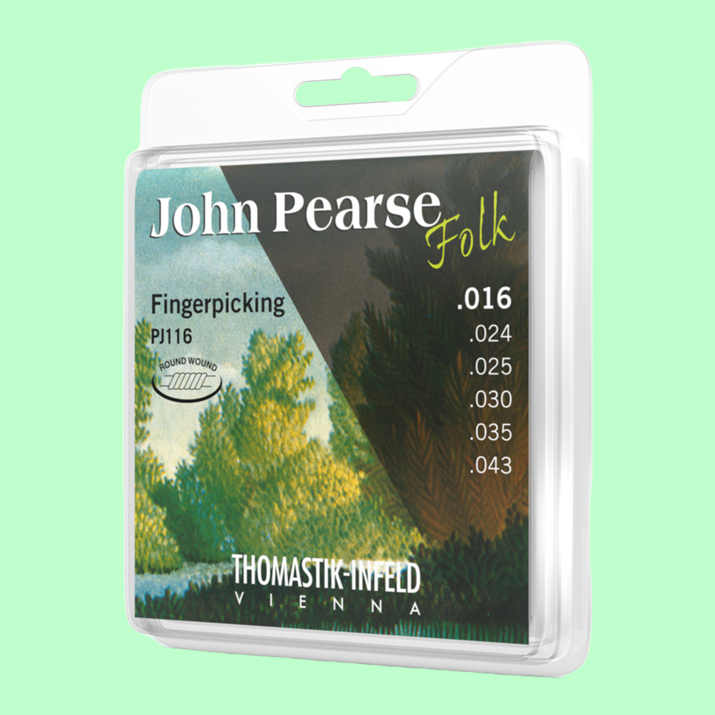 Thomastik PJ116 John Pearse Acoustic Guitar Folk String Set