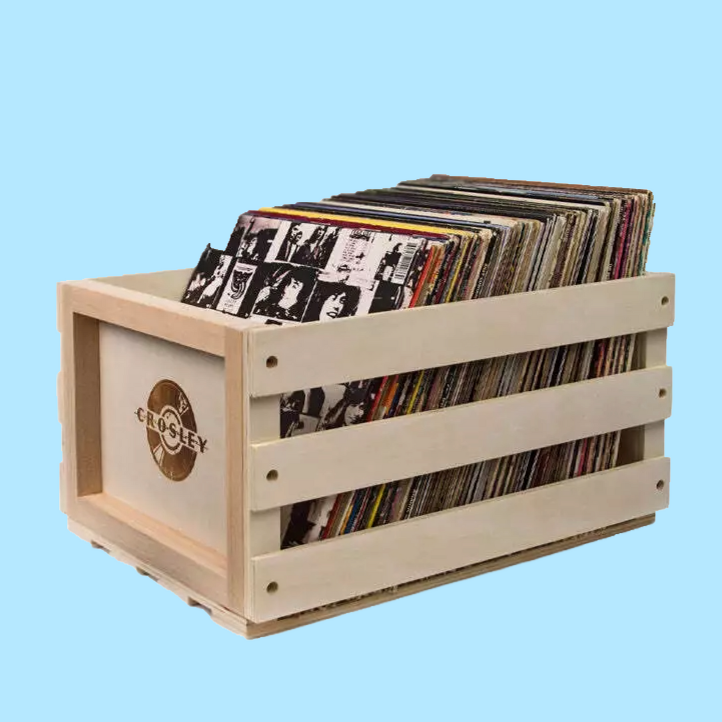 Victrola Eastwood Turntable and Vinyl Storage Crate