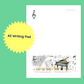 A5 Writing Pad - Piano Design Giftware