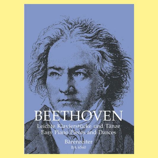 Beethoven Easy Piano Pieces and Dances - Urtext Edition Book