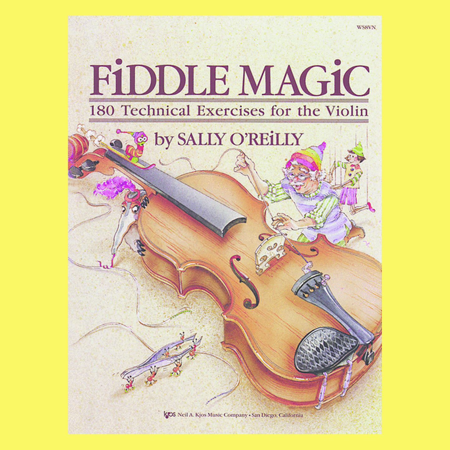 Fiddle Magic - 180 Technical Exercises For Violin Book