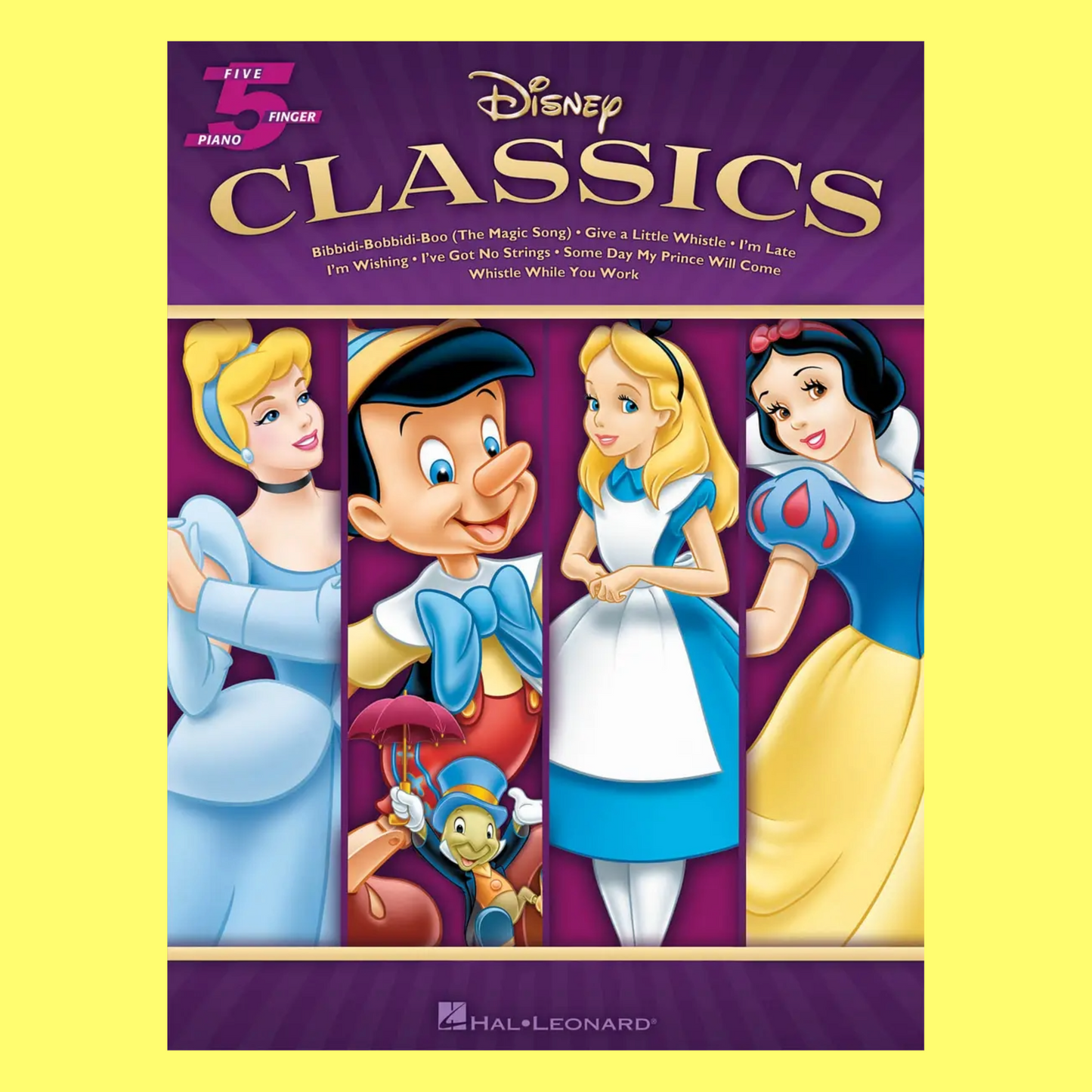 Disney Classics - Five Finger Piano Songbook