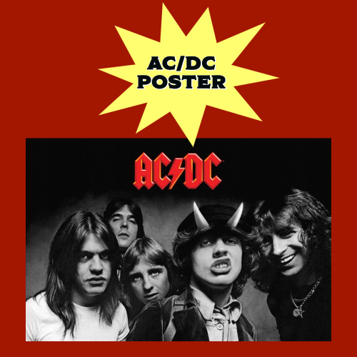 AC/DC - Highway To Hell Wall Poster – Music2u.com.au