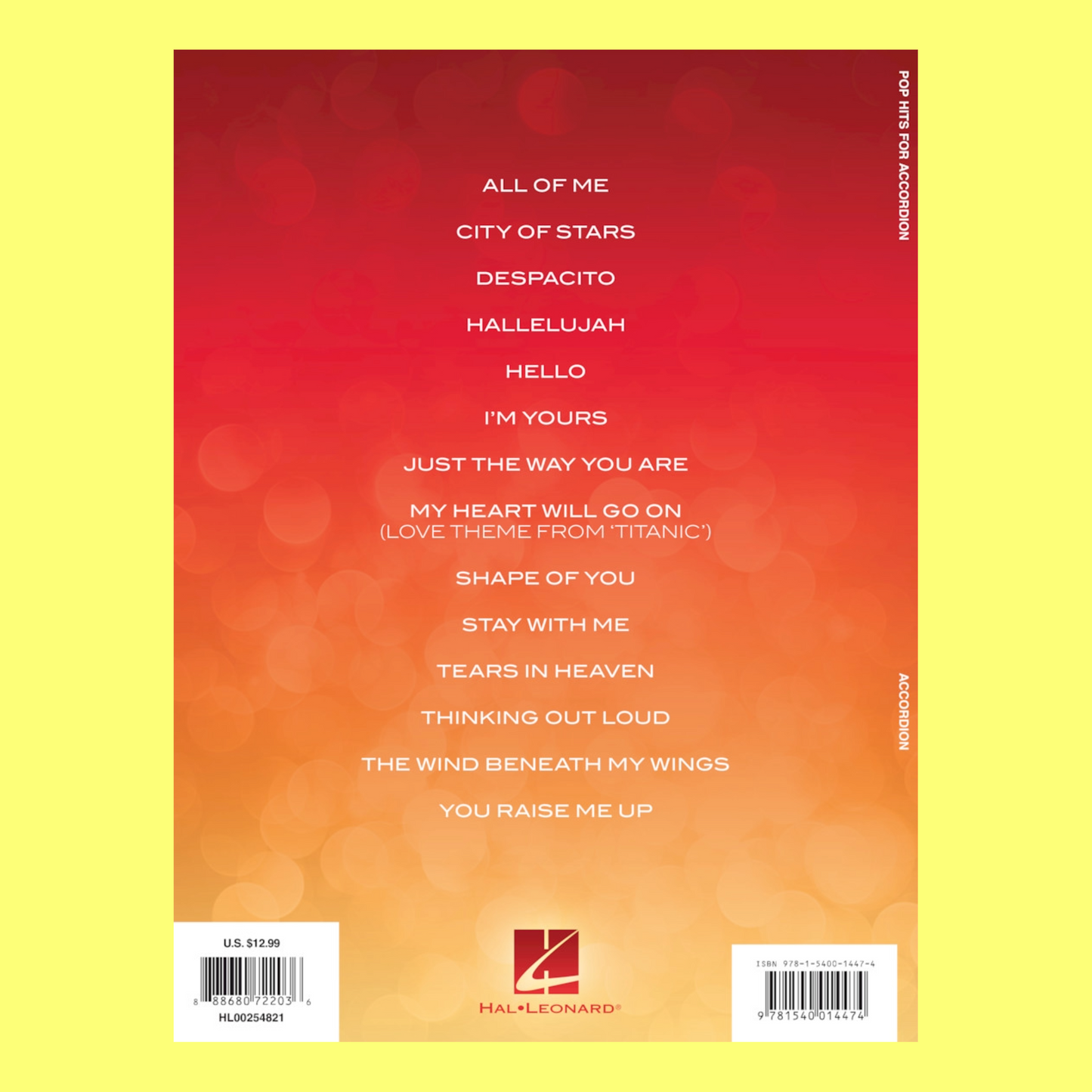 Pop Hits For Accordion