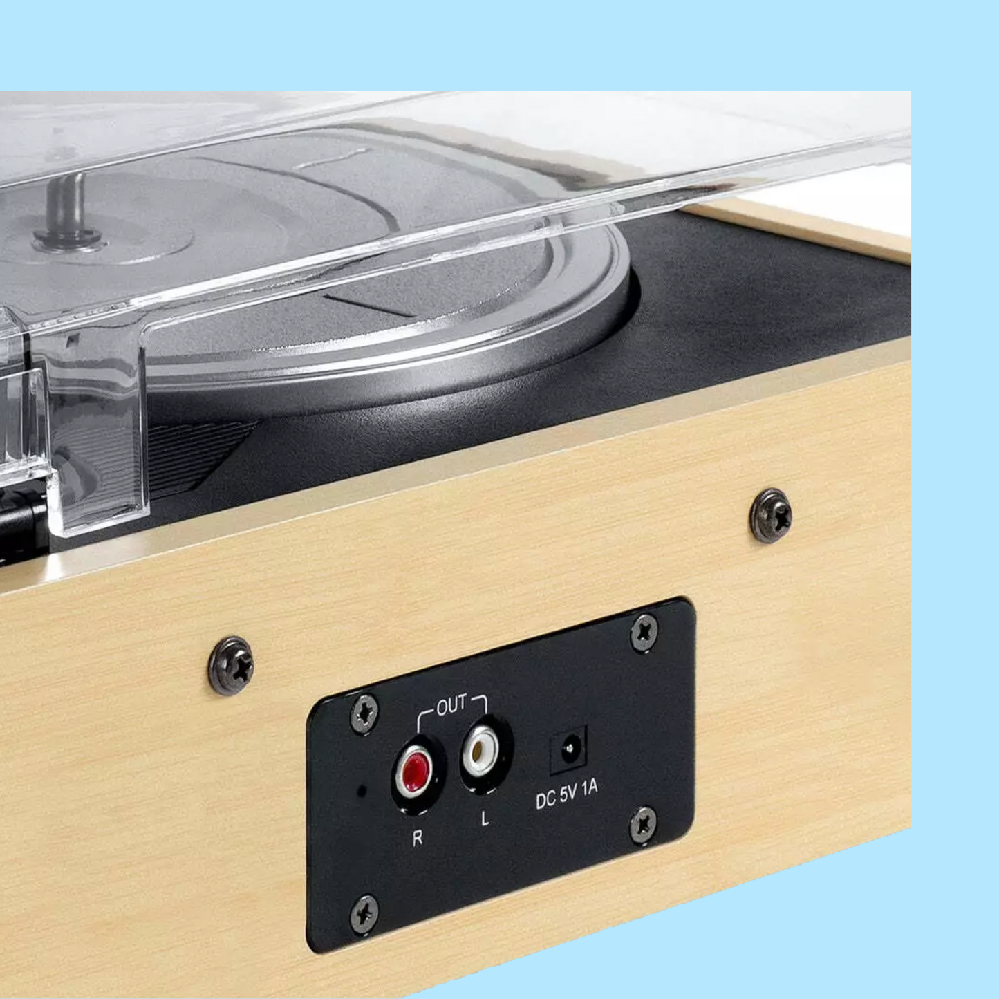 Victrola Eastwood Turntable and Vinyl Storage Crate