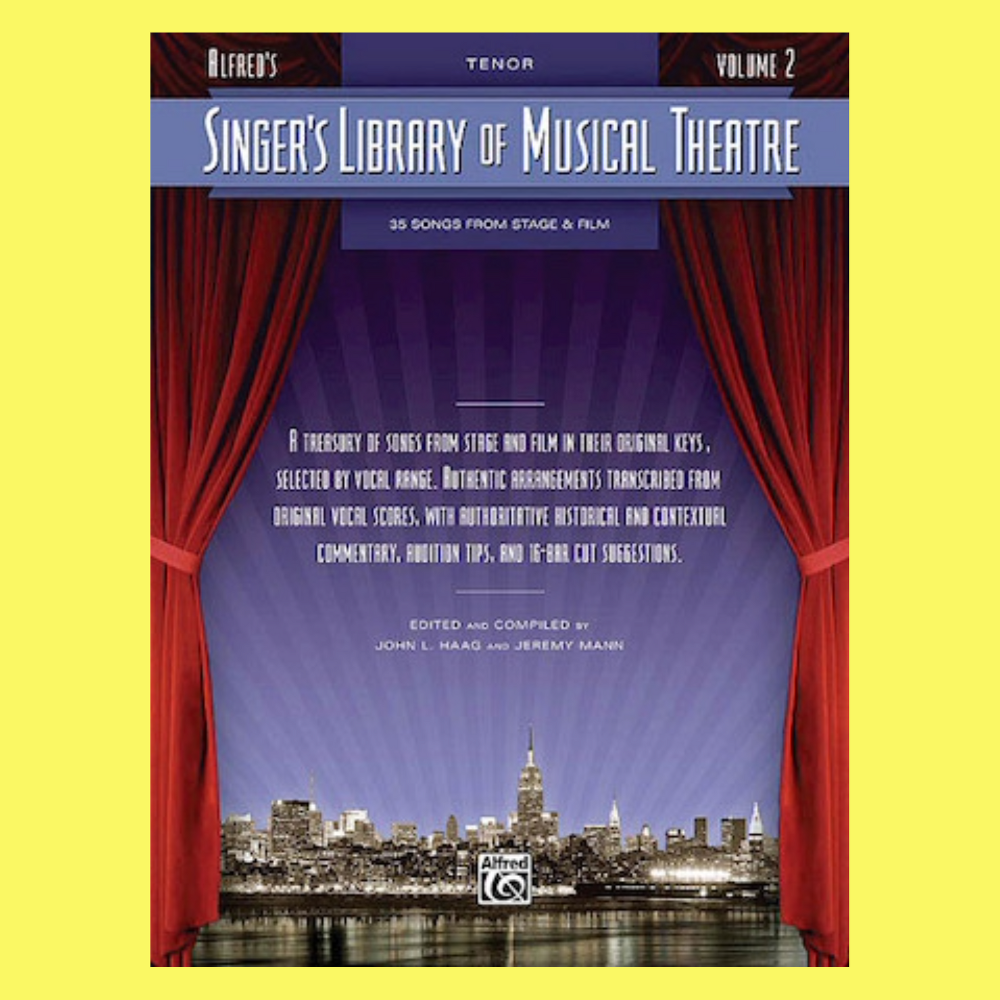 Singers Library Of Musical Theatre Volume 2 - Tenor Book