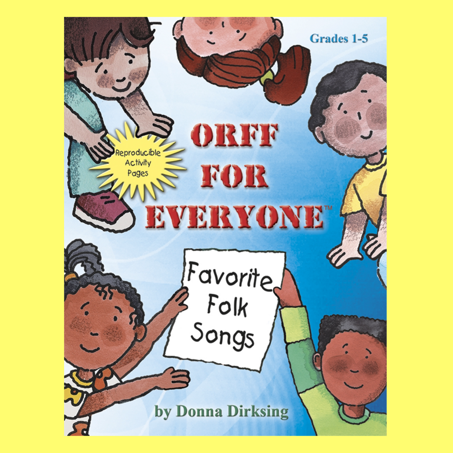 Orff For Everyone Favorite Folk Songs Book