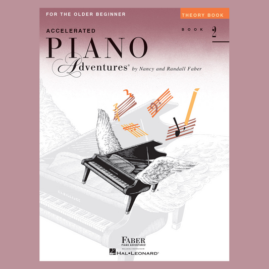 Accelerated Piano Adventures for the Older Beginner - Theory Book 2