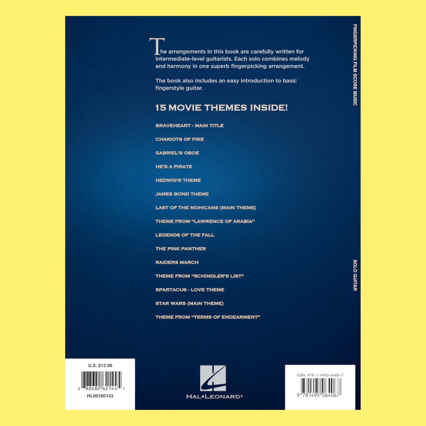 Fingerpicking Film Score Music Guitar Tab Book