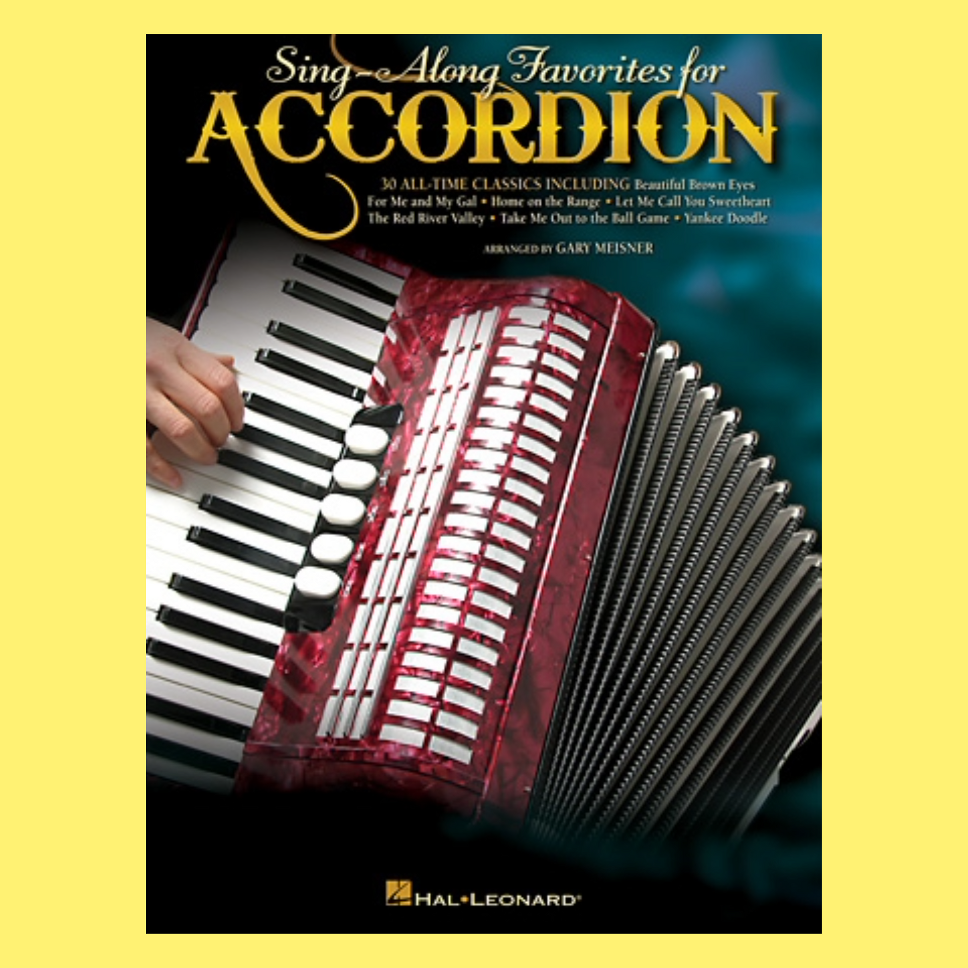 Sing Along Favorites For Accordion Book