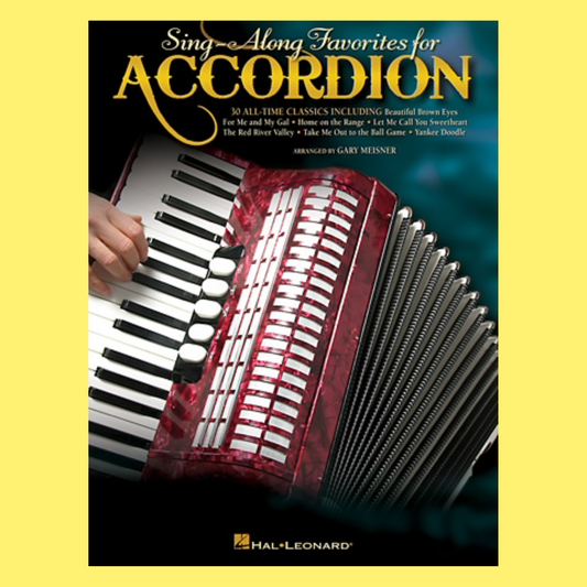 Sing Along Favorites For Accordion Book