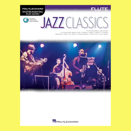 Jazz Classics For Flute Play Along Book/Ola