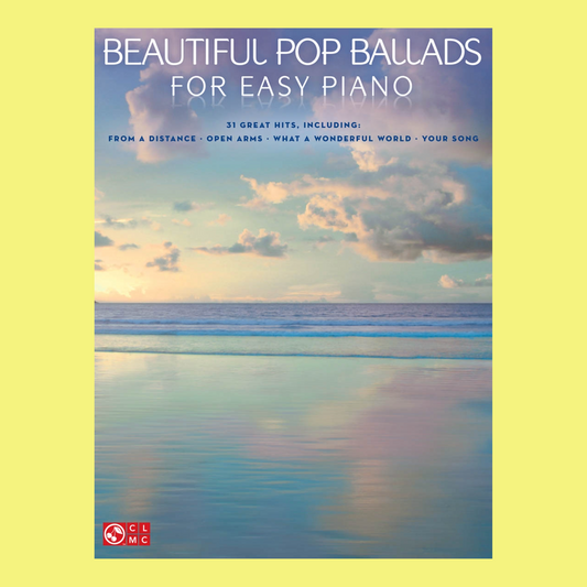 Beautiful Pop Ballads For Easy Piano Book