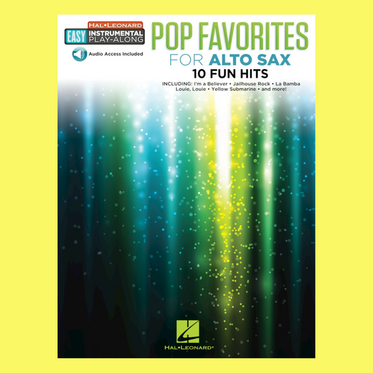Pop Favorites For Alto Saxophone Play Along Book/Ola