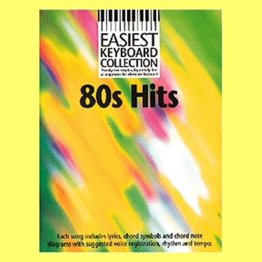 Easiest Keyboard Collection - 80s Hits Book
