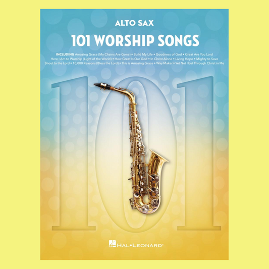101 Worship Songs for Alto Saxophone Book