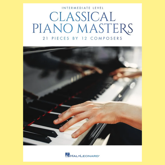 Classical Piano Masters - Intermediate Level Book
