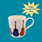 Allegro Acoustic Guitar Ceramic Mug Giftware