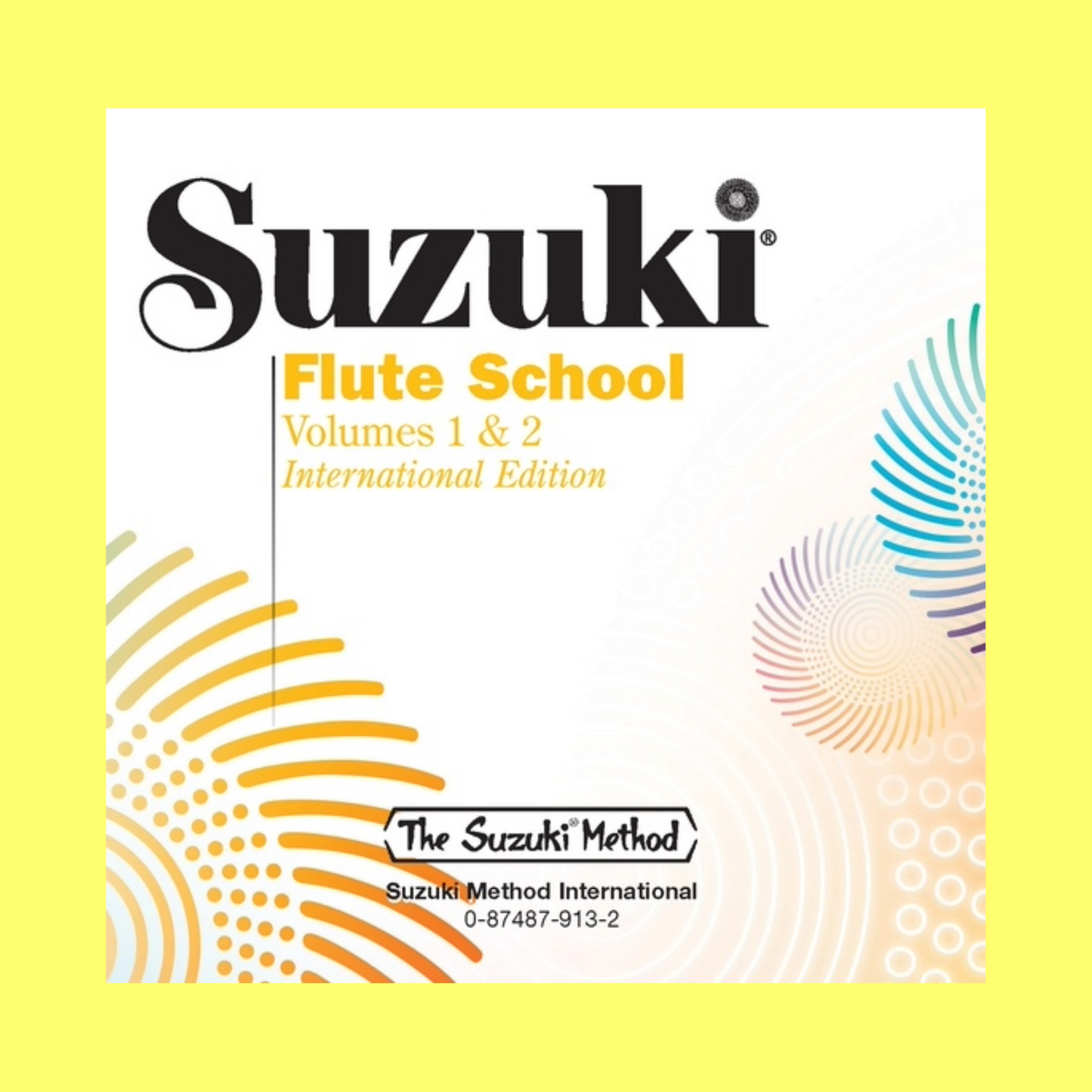 Suzuki Flute School Volume 1 & 2 Cd