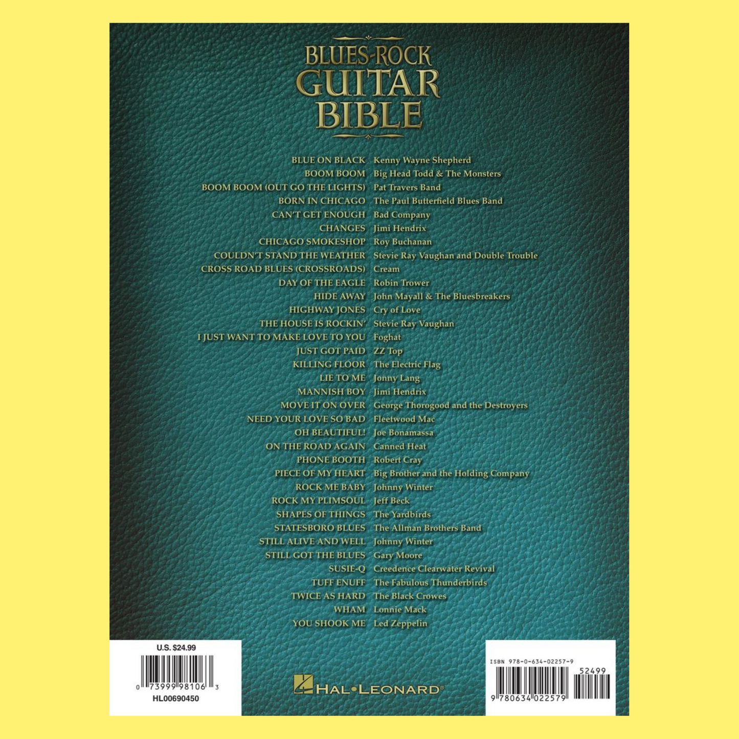 Blues-Rock Guitar Bible Tab Book (Second Edition)