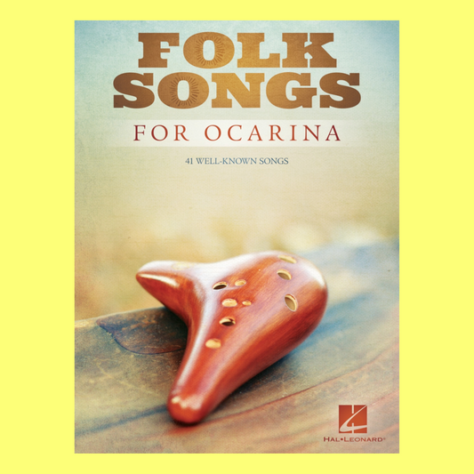 Folk Songs For Ocarina Book (40 Songs)