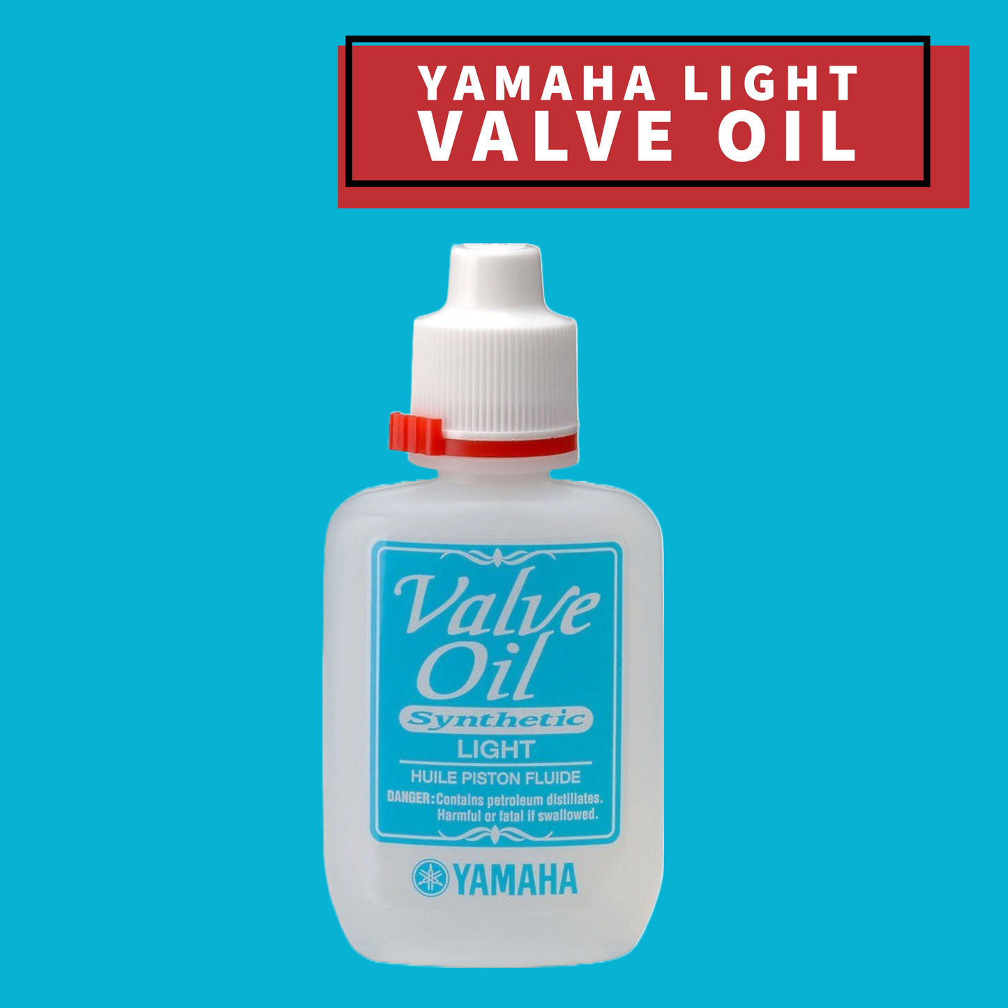 Yamaha Valve Oil - Light (60ml Bottle) - 5 Pack