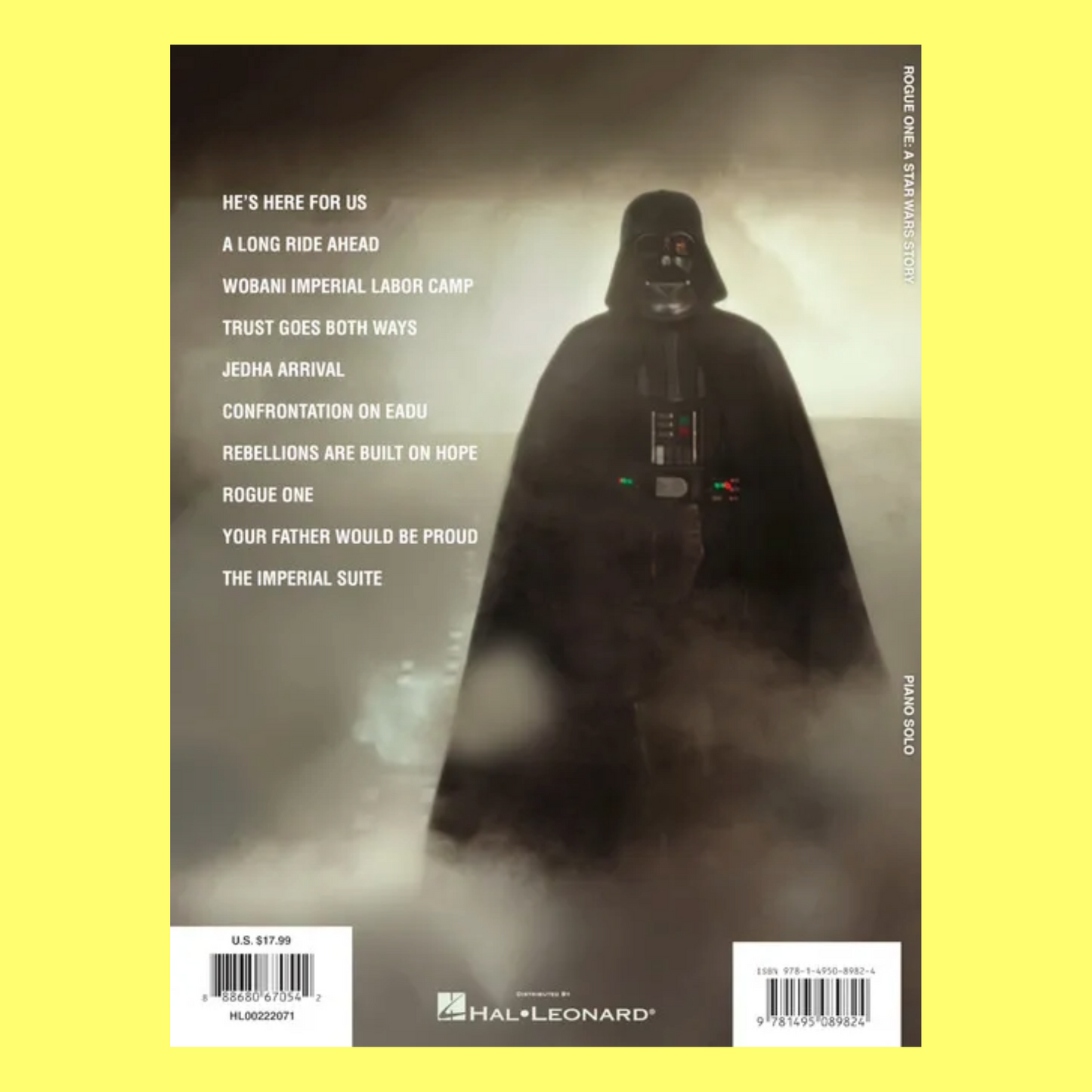 Rogue One - A Star Wars Story Piano Solo Book (Music from the Motion Picture Soundtrack)