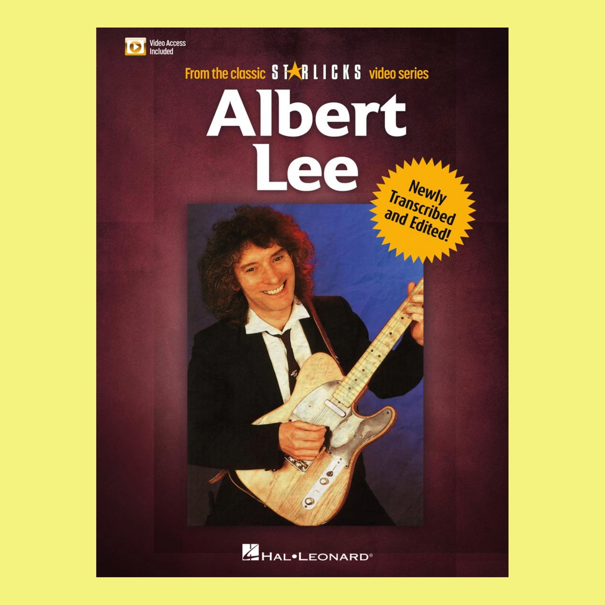 Albert Lee - From the Classic Star Licks Video Series Book/Ola (New Edition)