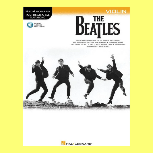 Beatles Instrumental Violin Play Along Book/Ola