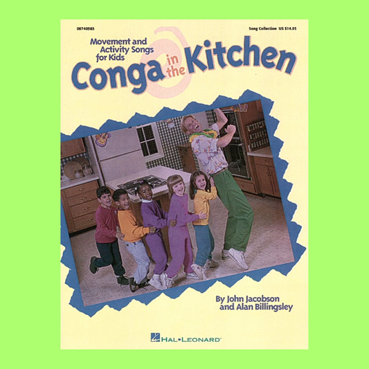 Conga In The Kitchen Book - Movement & Activity Songs for Kids