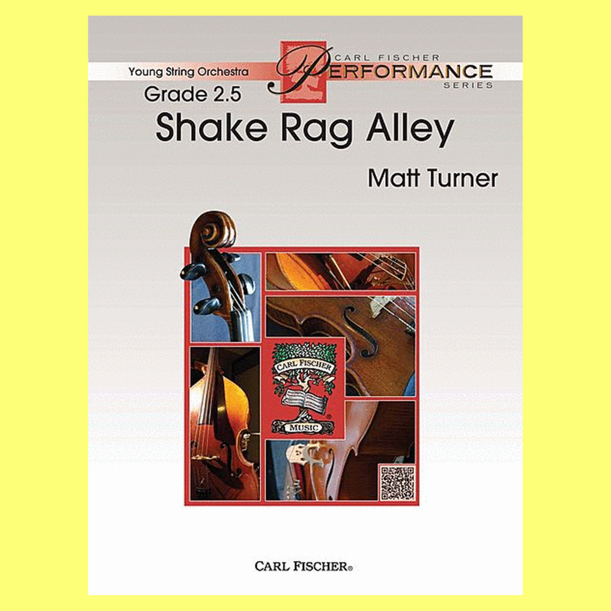 Shake Rag Alley String Orchestra Grade 2.5 Score/Parts