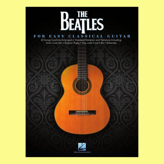 Beatles For Easy Classical Guitar Tab