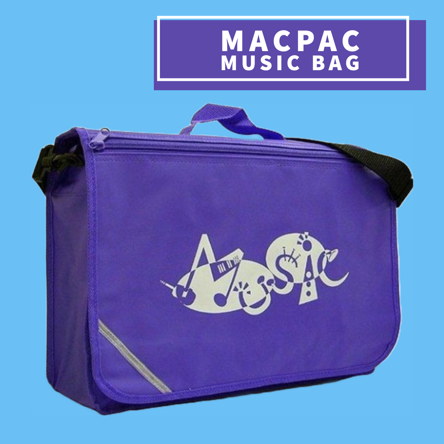 Mapac Excel Music Bag - Purple