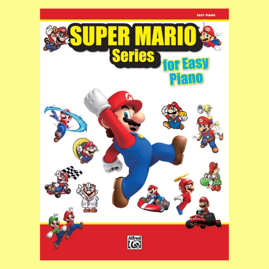 Super Mario Series For Easy Piano Book