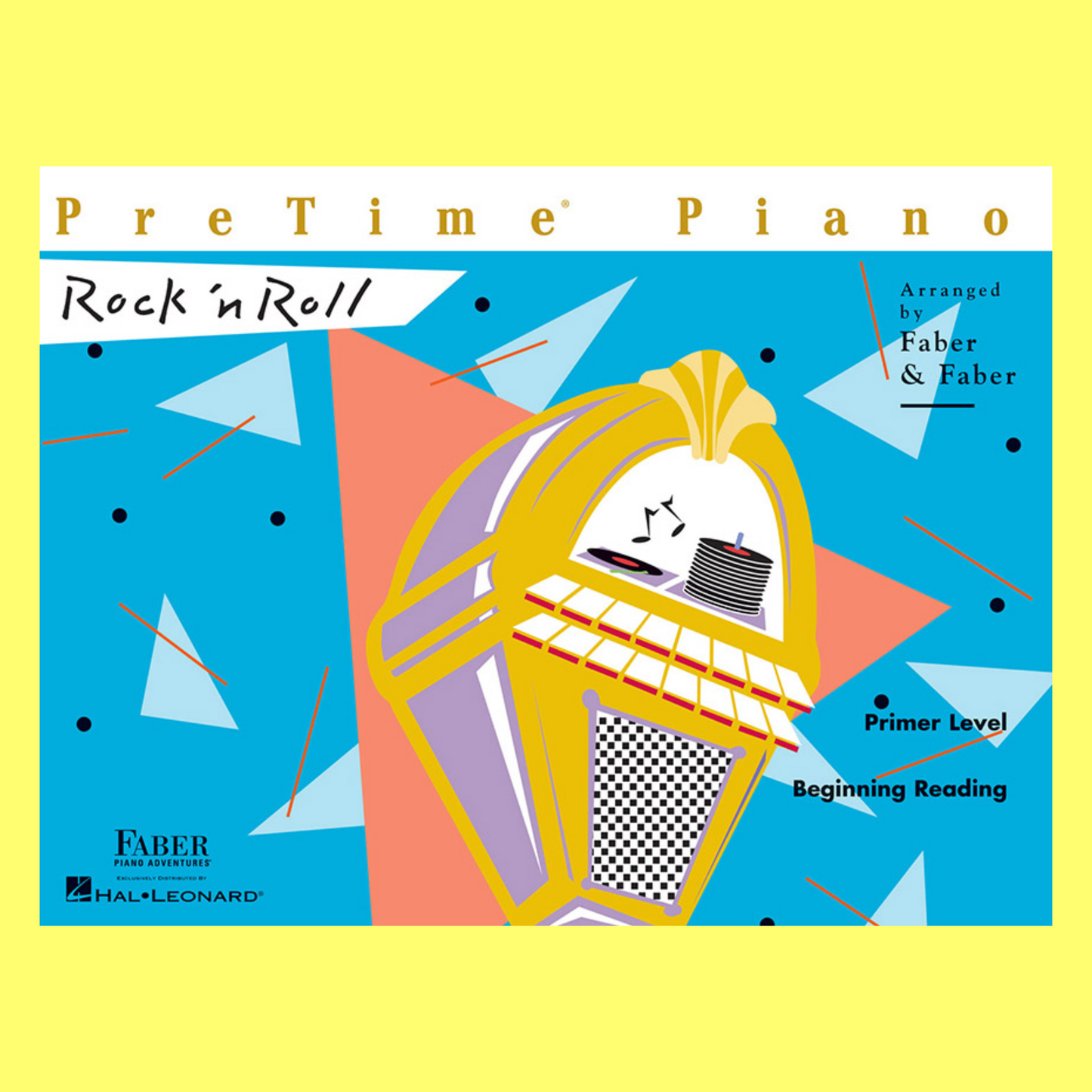 Faber PreTime Piano - Rock N Roll Primer Level Book