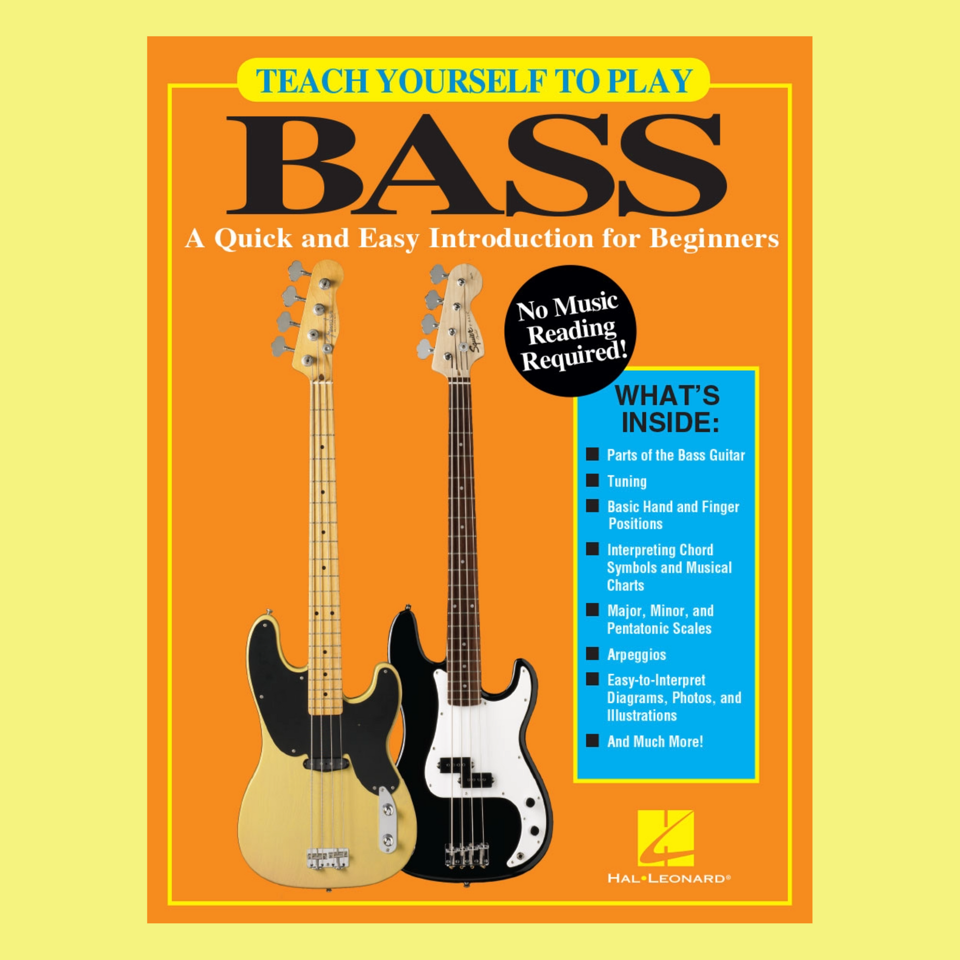 Teach Yourself To Play Bass Book